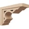 Ekena Millwork 11"W x 33"D x 22"H Classic Sheridan Rough Cedar Woodgrain TimberThane Corbel, Primed Tan CORUR11X33X22SHERCPR - alternate 1